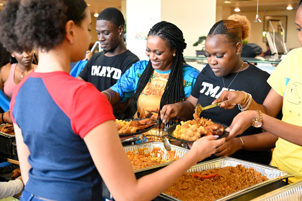 Bahamian comfort food dinner at Saint Leo University